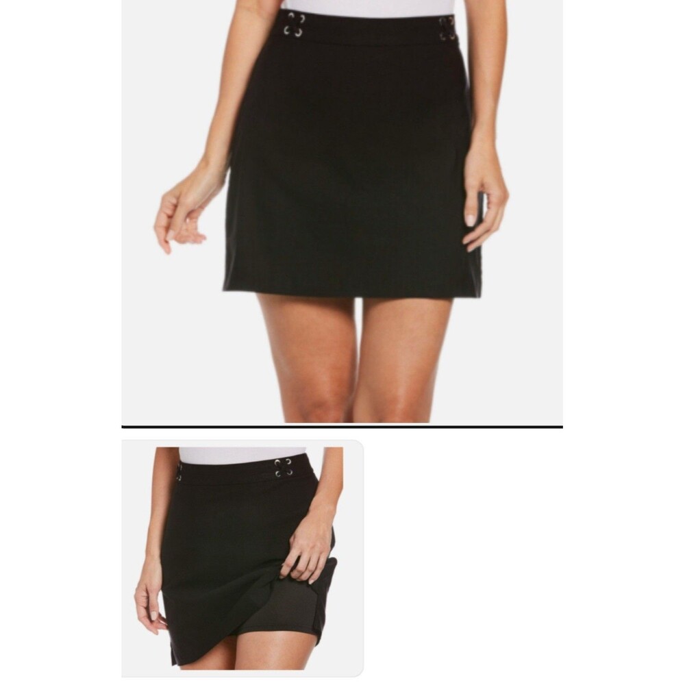 Rafaela Comfort Women's Supreme Stretch Comfort Skort Size Large Black
